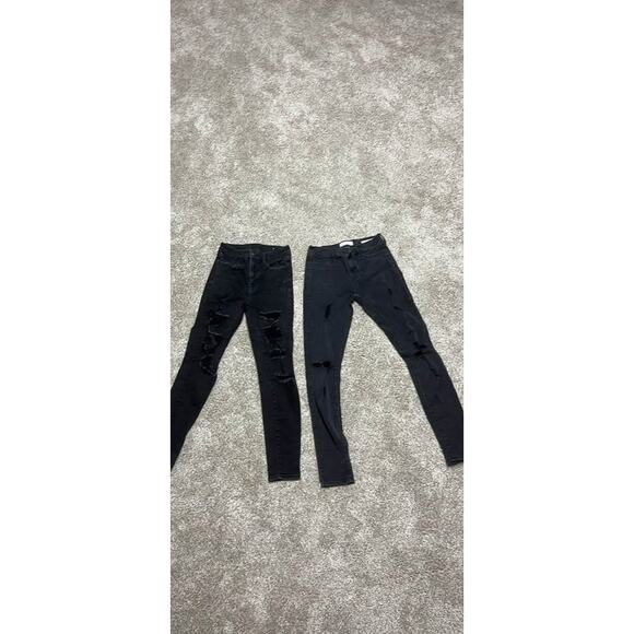 American Eagle Dresses & Skirts - Women’s Black Jeans (Pacsun & American Eagle)
